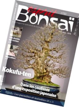 Esprit Bonsai France – Avril-Mai 2016