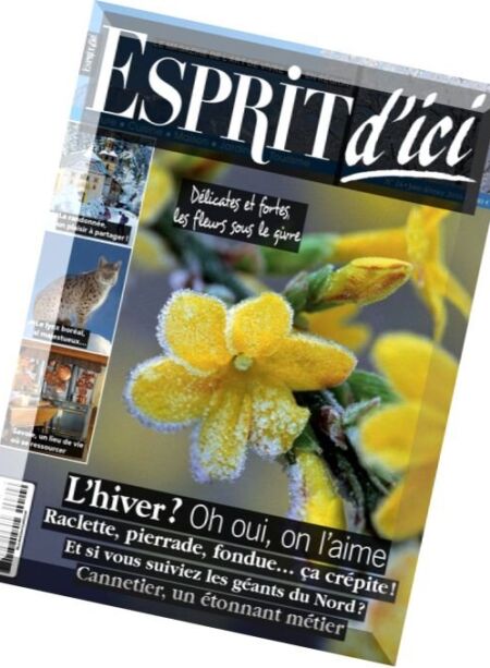 Esprit d’ici – Janvier-Fevrier 2016 Cover
