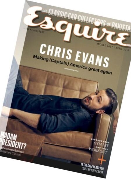 Esquire Middle East – April 2016 Cover