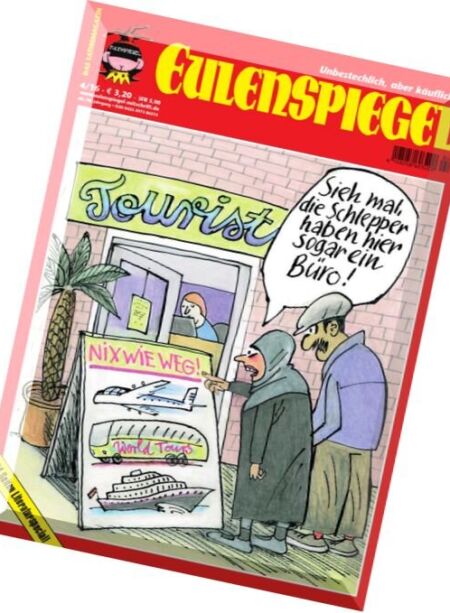 Eulenspiegel – April 2016 Cover