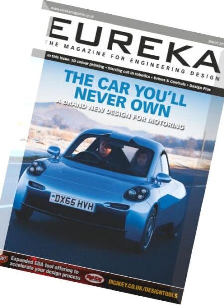 Eureka Magazine – March 2016 Cover