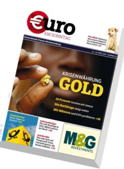 Euro am Sonntag – 12 Marz 2016