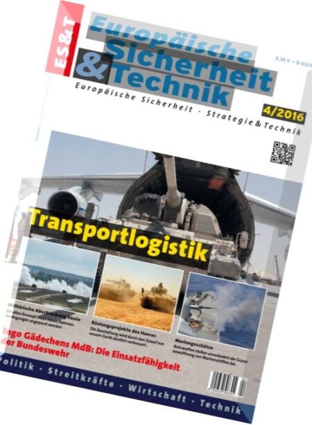 Europaische Sicherheit & Technik – April 2016 Cover