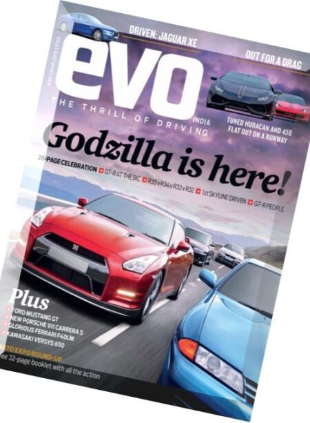 evo India – March 2016 Cover