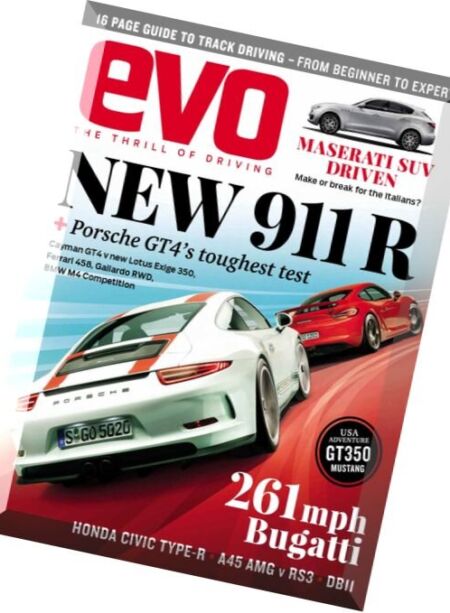 Evo UK – May 2016 Cover