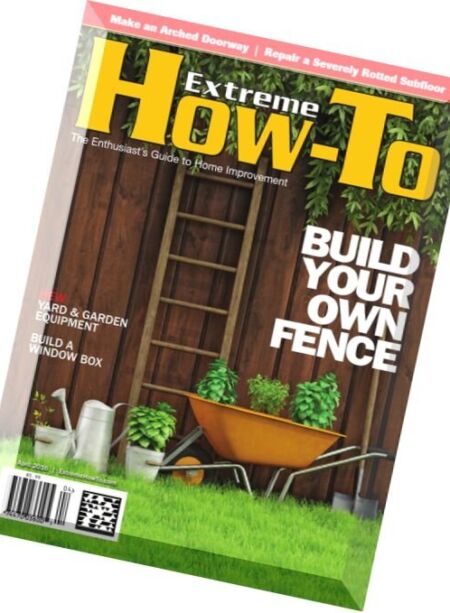 Extreme How-To Magazine – April 2016 Cover