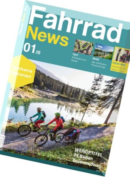 Fahrrad News – Nr. 1, 2016 Cover