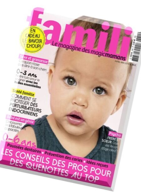 Famili – Avril-Mai 2016 Cover