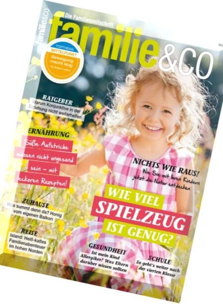 Familie & Co – Mai 2016 Cover