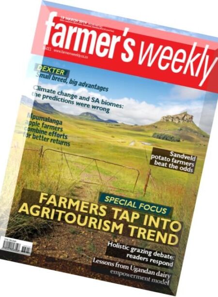Farmer’s Weekly – 18 March 2016 Cover