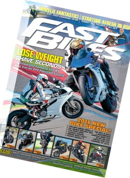 Fast Bikes – April 2016 Cover