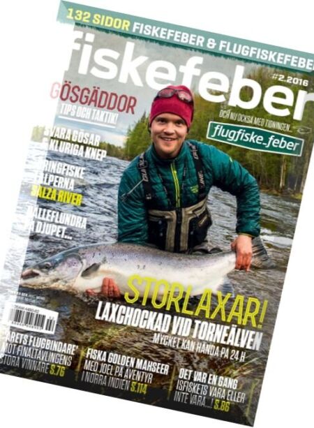 Fiskefeber – Nr.2, 2016 Cover