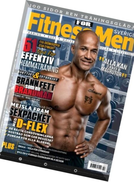 Fitness For Men Sweden – Februari 2016 Cover