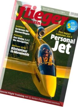 Fliegermagazin – April 2016