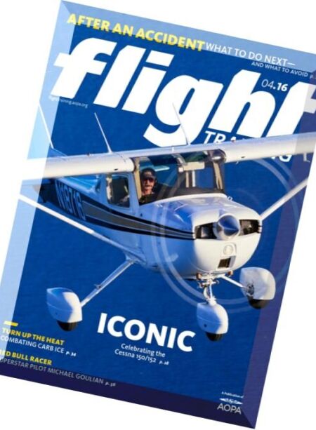 Flight Training – April 2016 Cover