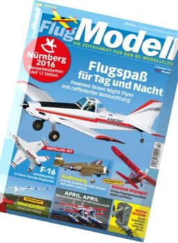 Flugmodell – April 2016