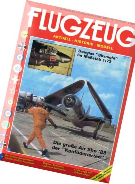Flugzeug – 1989-01 Cover
