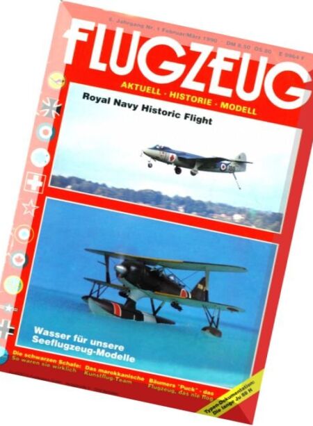 Flugzeug – 1990-01 Cover