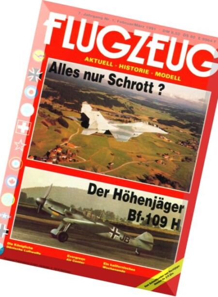 Flugzeug – 1991-01 Cover