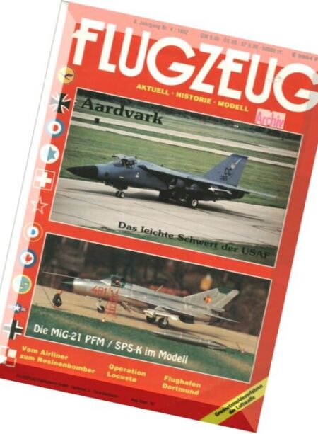 Flugzeug – 1992-04 Cover