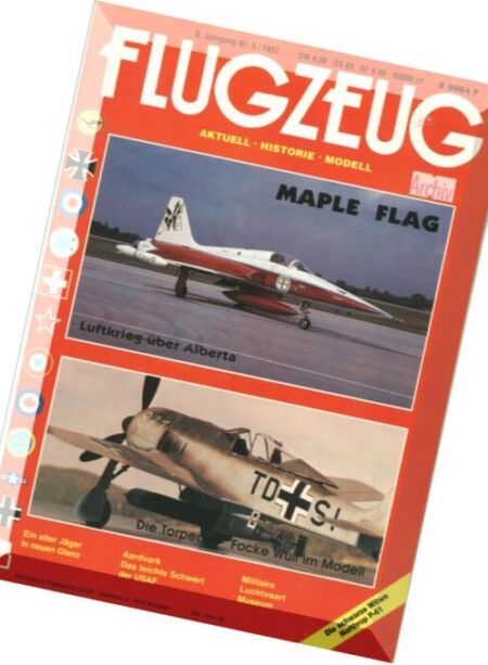 Flugzeug – 1992-05 Cover