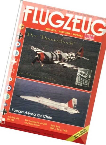 Flugzeug – 1992-06 Cover