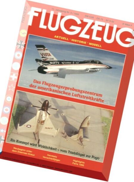 Flugzeug – 1995-05 Cover