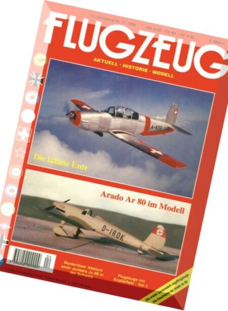 Flugzeug – 1998-04 Cover