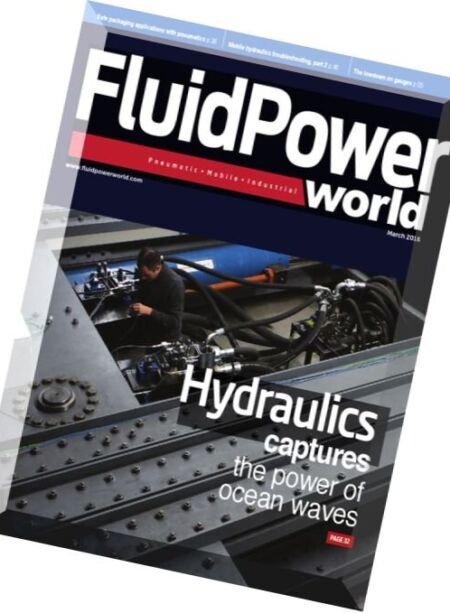 Fluid Power World – March 2016 Cover