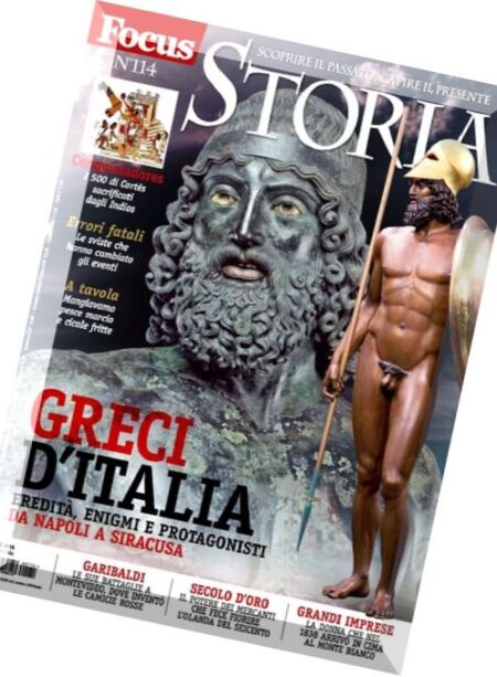 Focus Storia – Aprile 2016 Cover