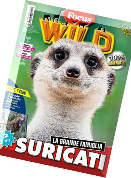 Focus Wild – Marzo 2016 Cover