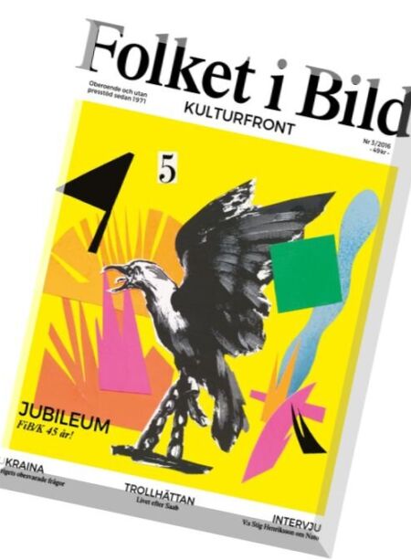 Folket i Bild – Nr.3, 2016 Cover