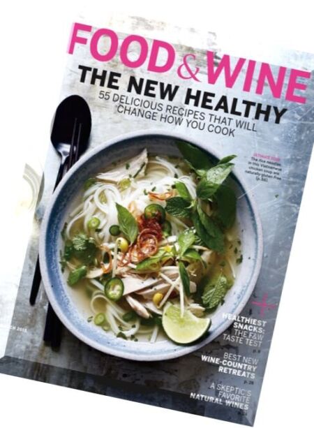 Food & Wine USA – March 2016 Cover