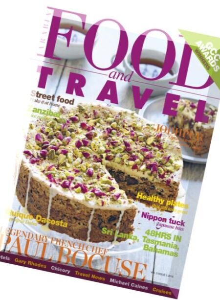 Food and Travel Arabia – Vol 3 Issue 3, 2016 Cover
