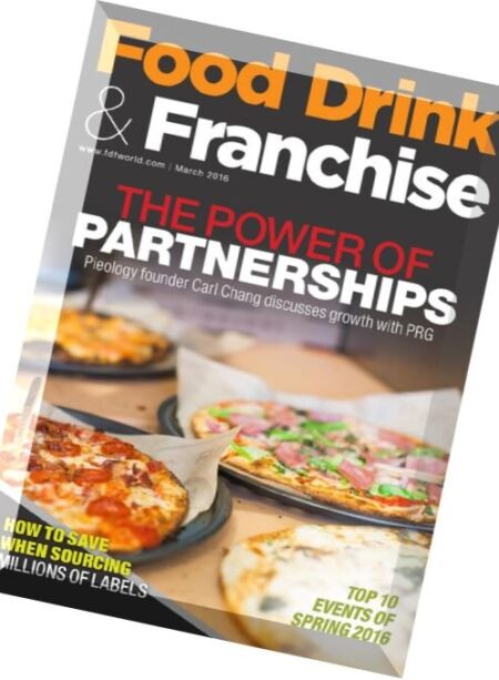 Food Drink & Franchise – March 2016 Cover