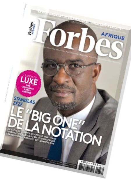 Forbes Afrique – Avril 2016 Cover