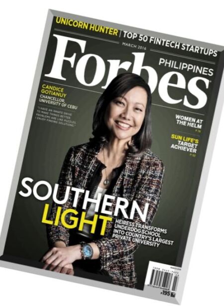 Forbes Philippines – March 2016 Cover
