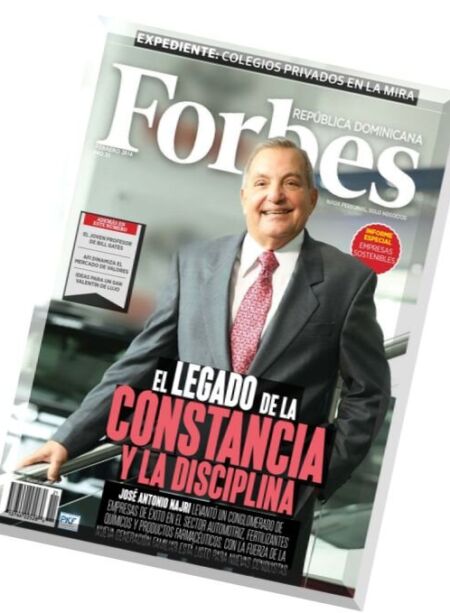 Forbes Republica Dominicana – Febrero 2016 Cover