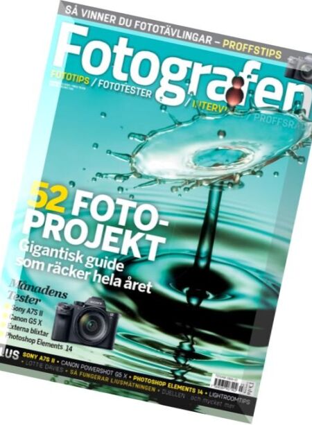 Fotografen – Nr.3, 2016 Cover