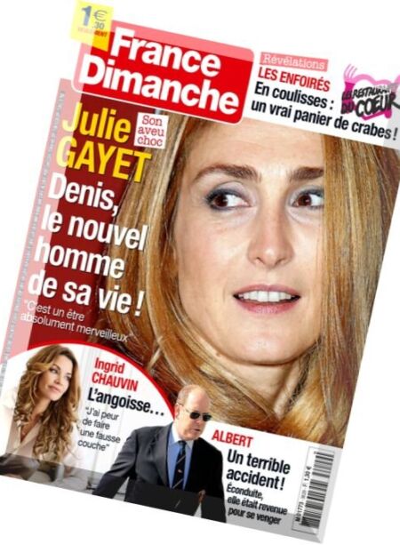 France Dimanche – 18 au 24 Mars 2016 Cover