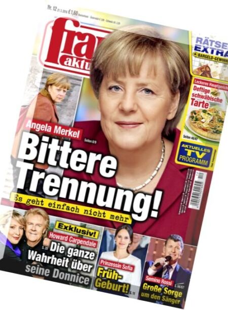 frau aktuell – 21 Marz 2016 Cover