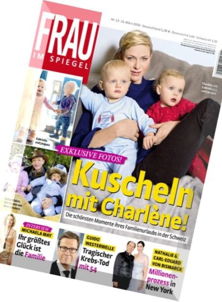 Frau im Spiegel – 23 Marz 2016 Cover