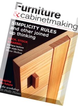 Furniture & Cabinetmaking – April 2016