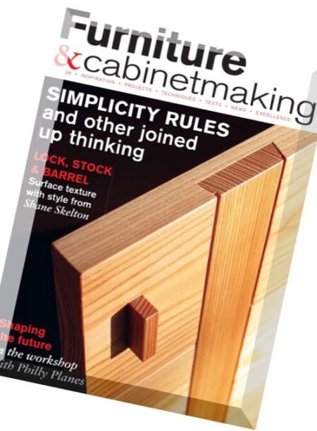 Furniture & Cabinetmaking – April 2016 Cover