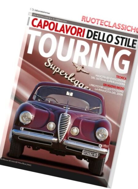 Galleria RuoteClassiche – Febbraio 2016 Cover