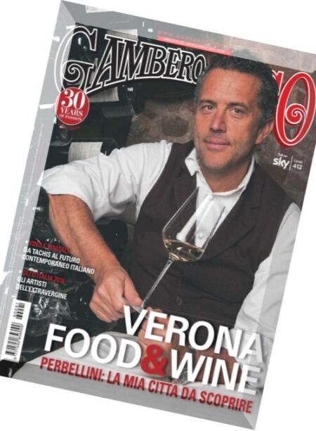 Gambero Rosso – Aprile 2016 Cover