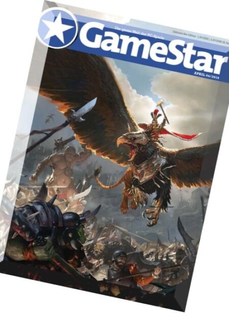 Gamestar Magazin – April 2016 Cover