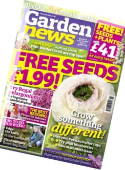 Garden News – 19 March 2016