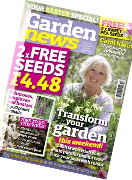Garden News – 26 March 2016 Cover