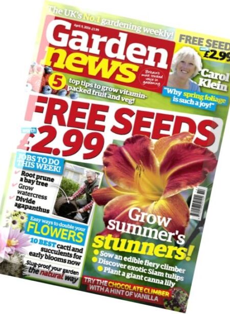 Garden News – 9 April 2016 Cover
